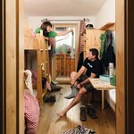 Photo of Twin room, shared shower/shared toilet