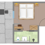 Photo of Triple room, shower, toilet